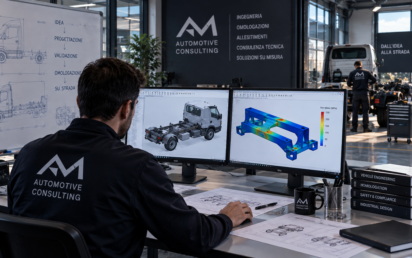 Progettazione e analisi tecnica automotive in ambiente engineering